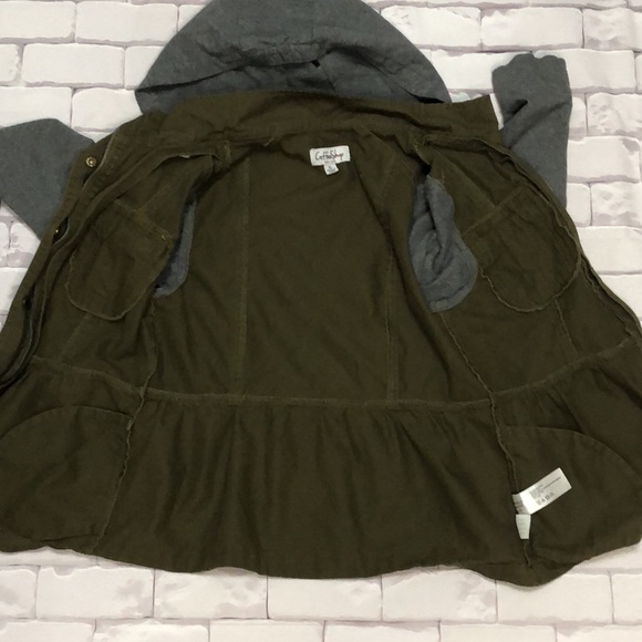 Girls hooded Utility Jacket - Picture 7 of 7